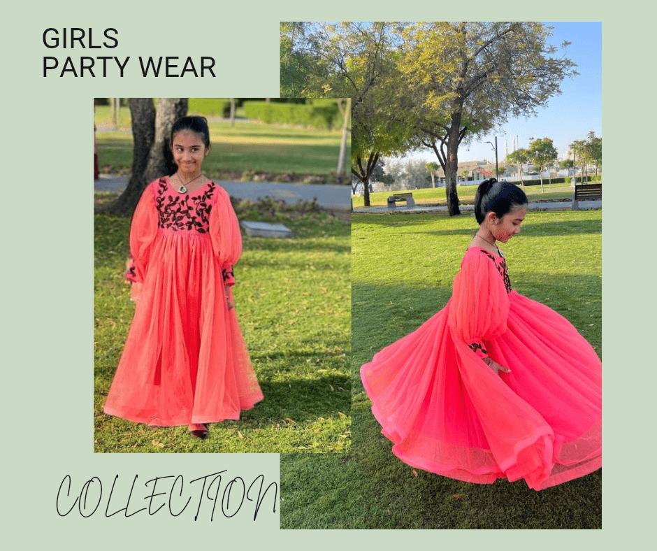 Gils party wear frocks